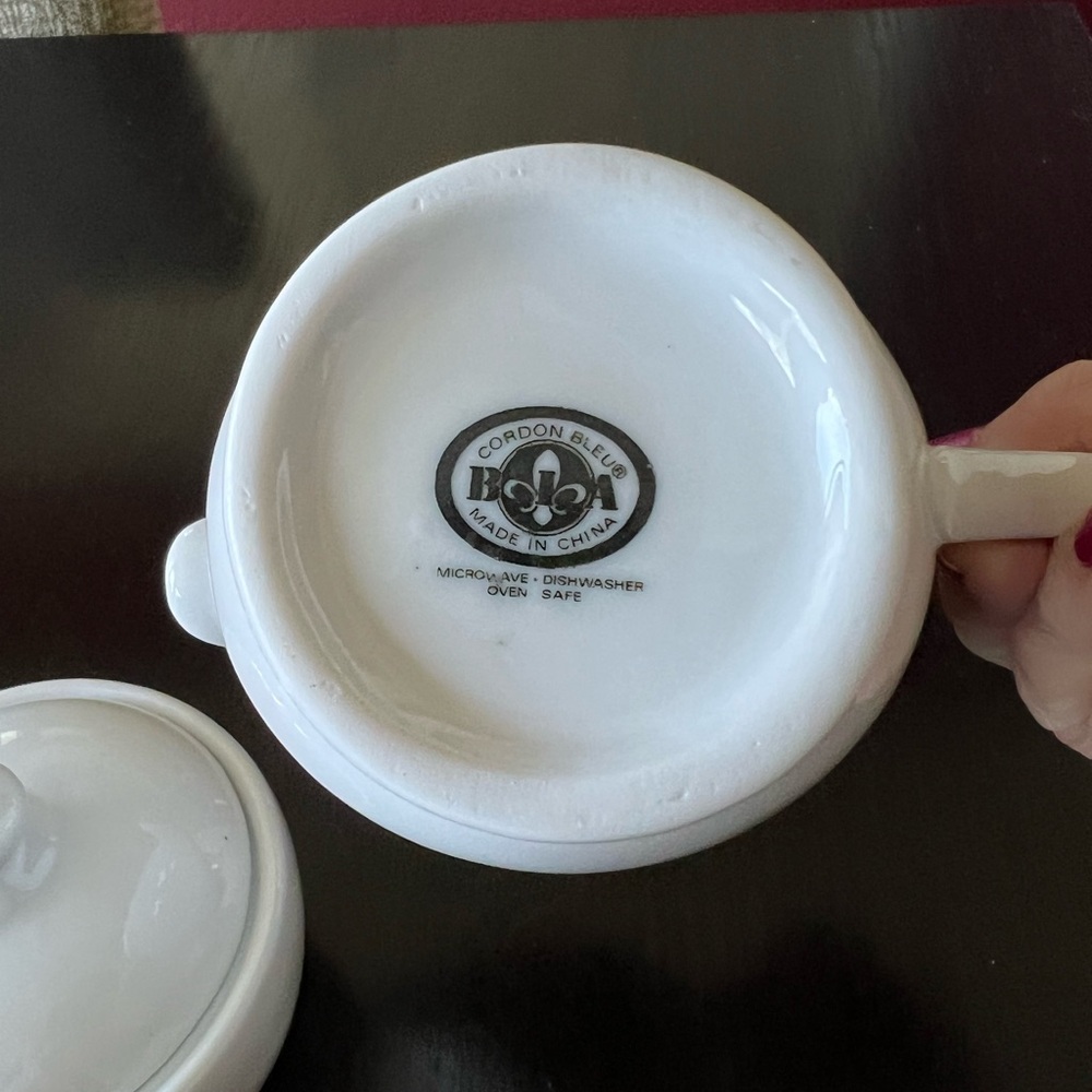 Cream and Sugar Serving Set - Picture 2 of 2